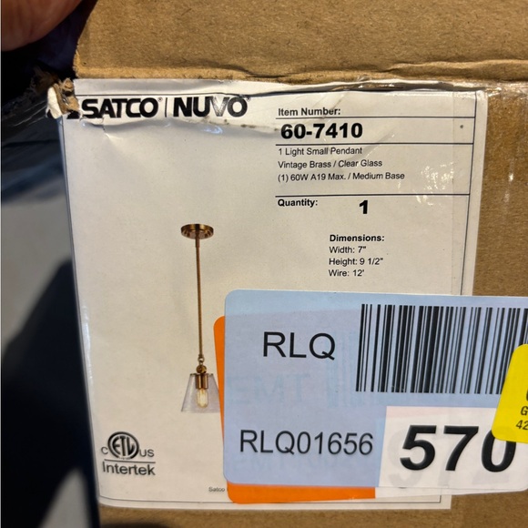 Single pendant light - Picture 4 of 4